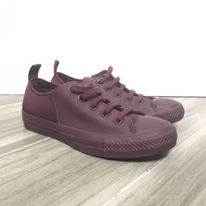 Converse Womens Maroon Sneakers Size 5.5
